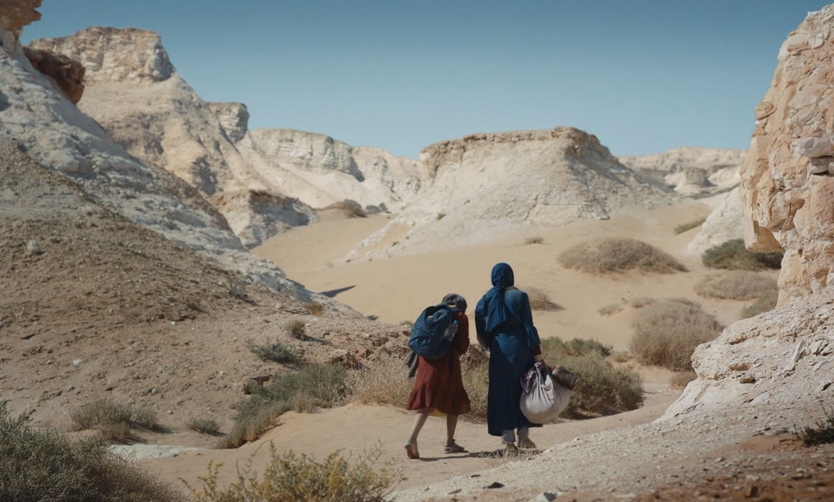 Murad Abu Eisheh, A Call from the Desert to the Sea, film still, 2022