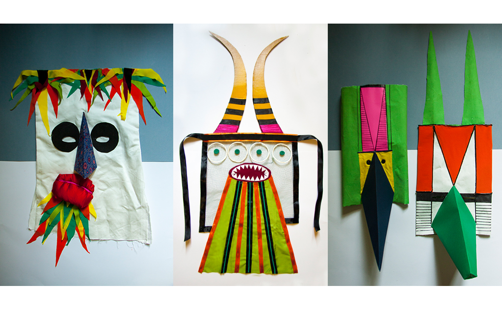 The making of Children's Circus Animal Masks — Wonderful Collective