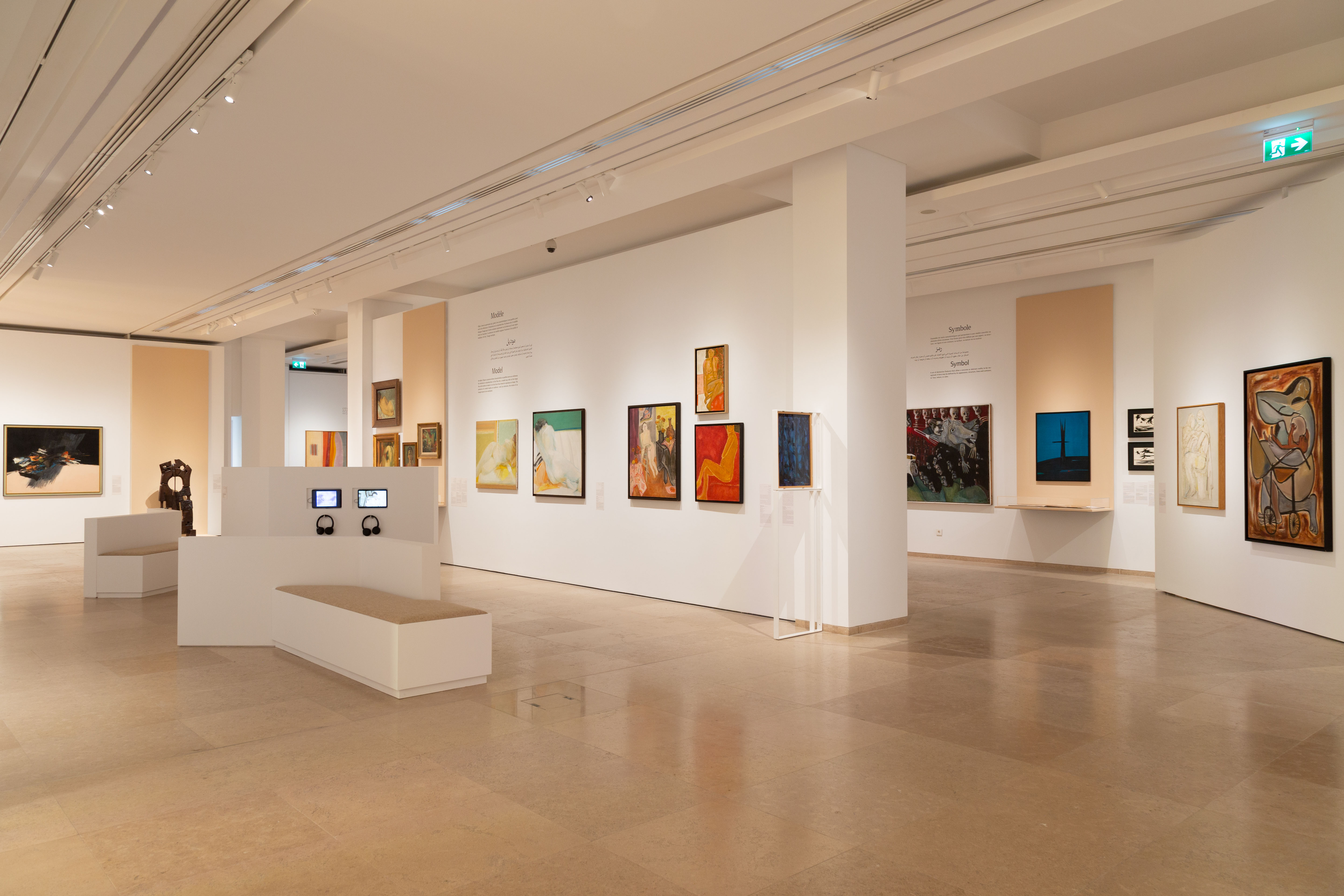Exhibition View: "Becoming Icon", curated by Yasmine Chemali  2025 Photo: Christopher Baaklini, Courtesy of Sursock Museum