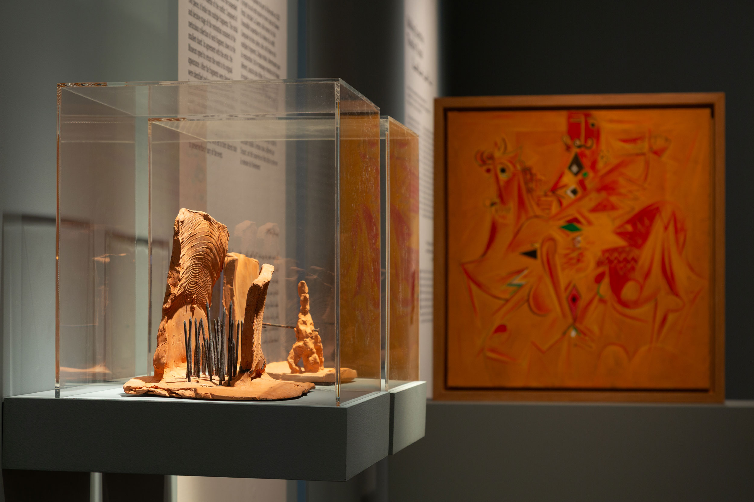Exhibition View: "Material Stories", in collaboration with BeMA, Co-curated by Karina El Helou and Clémence Cottard Hachem